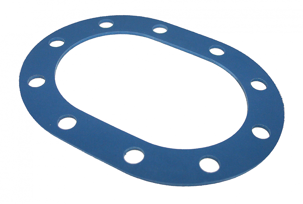 Plaque silicone bleu alimentaire 60 sh° (±5) 100 mm x 100 mm x 8mm (±0,5)  épaisseur